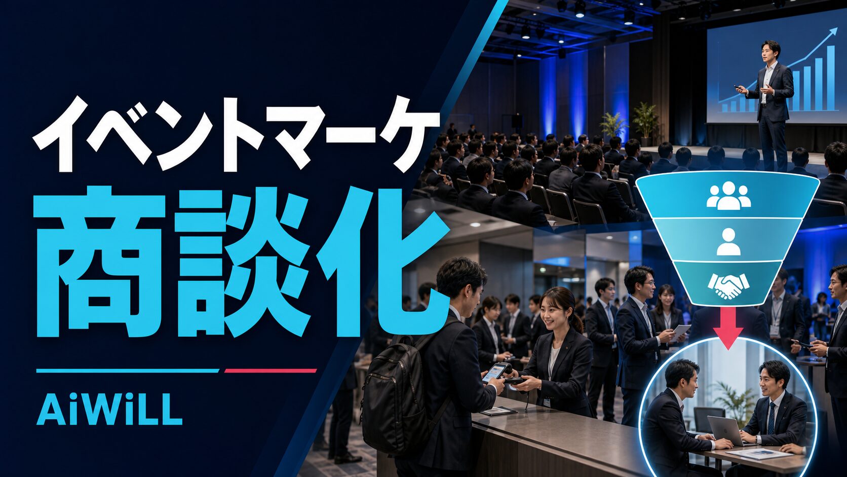 BtoBイベントマーケティングと商談化のアイキャッチ
