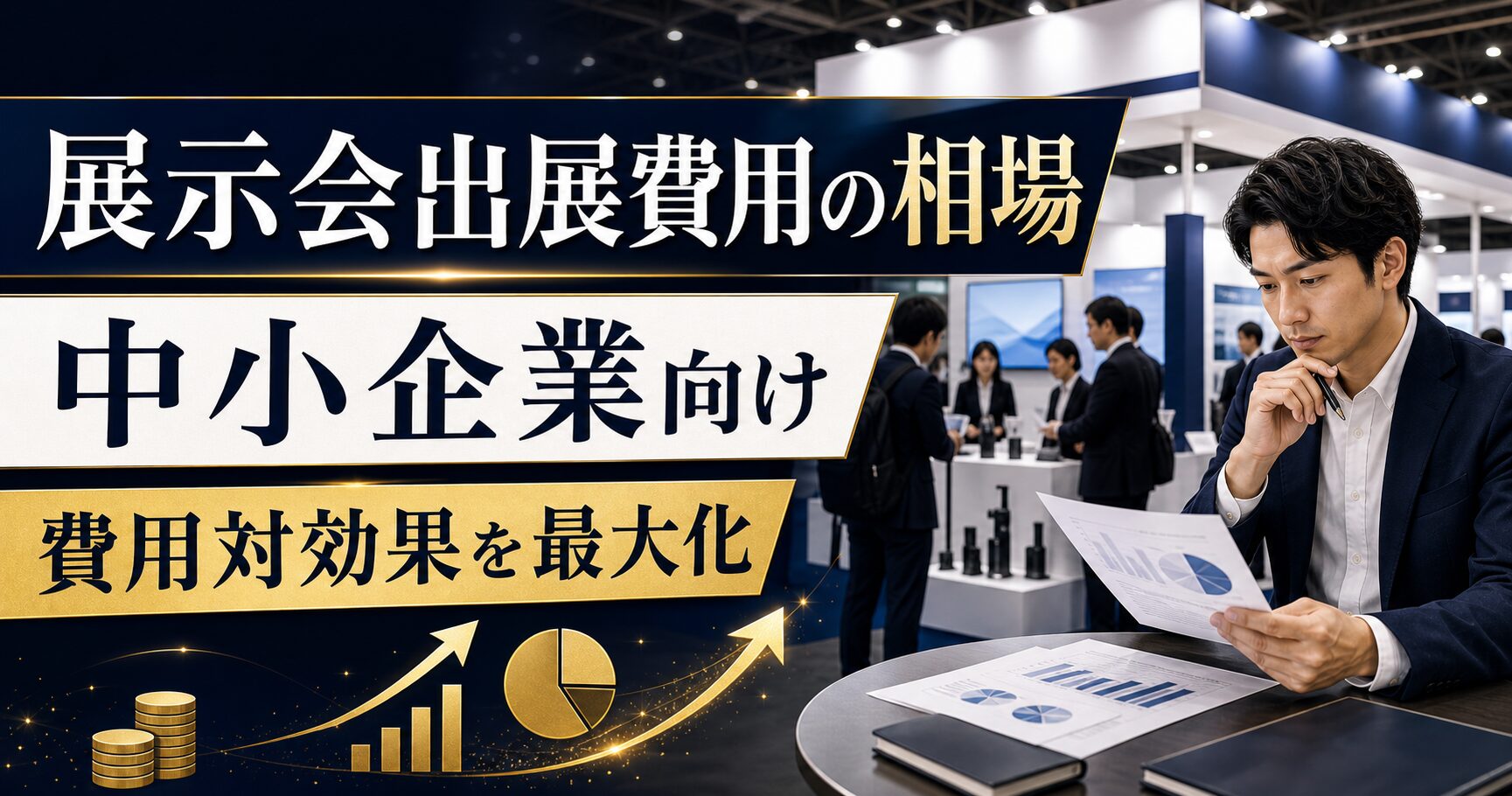 中小企業の展示会出展費用の相場|コスト全体像と費用対効果を最大化する3つの戦略