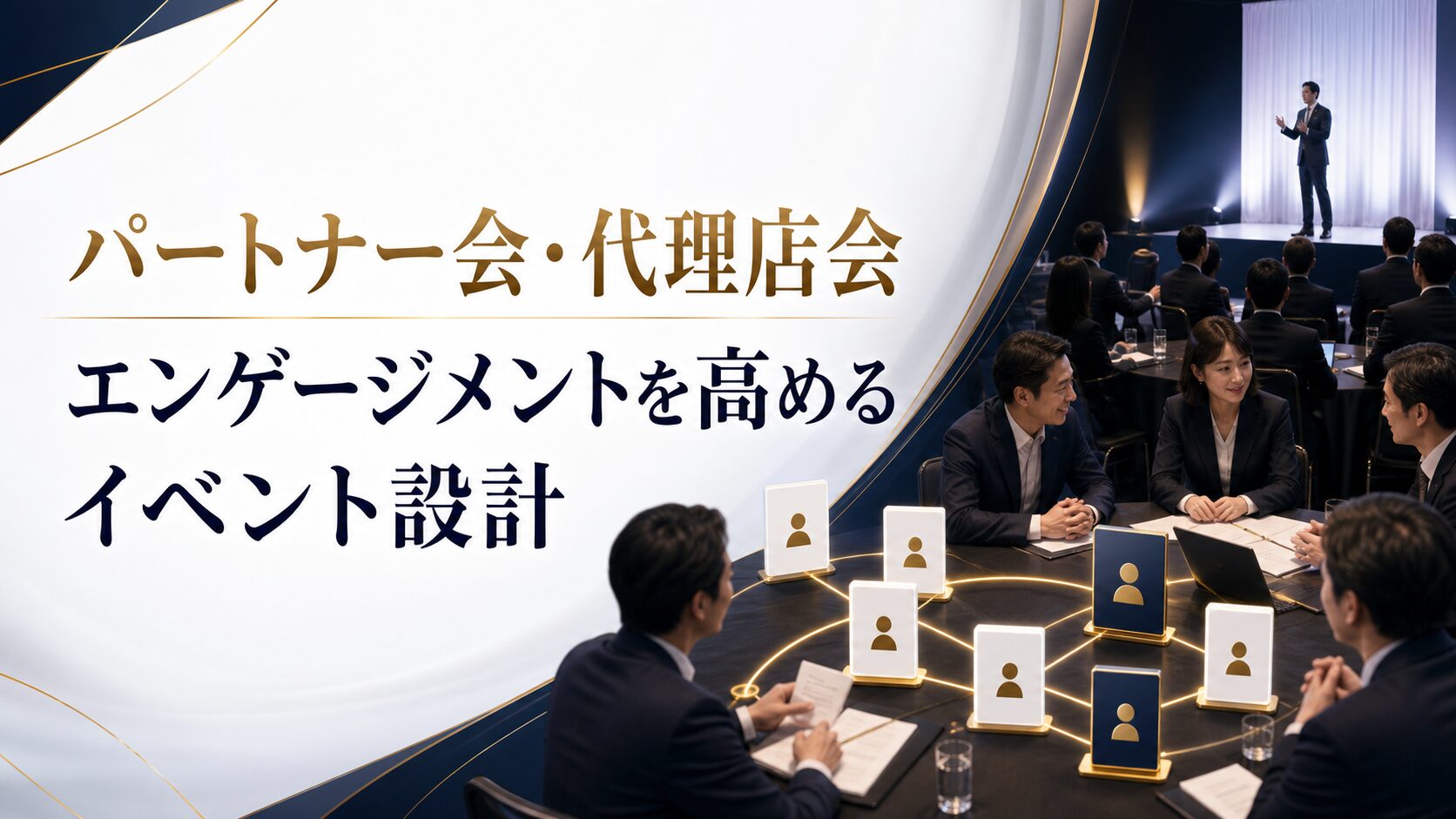パートナー会・代理店会の企画方法｜販売代理店のエンゲージメントを高めるイベント設計